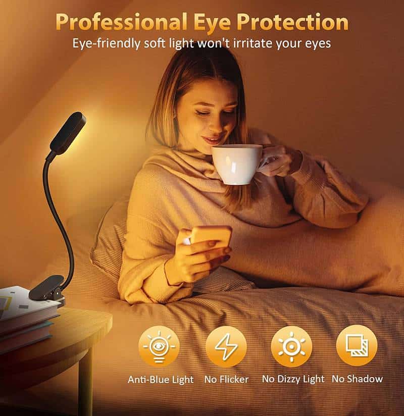 Idée cadeau de Noël : une lampe de lecture