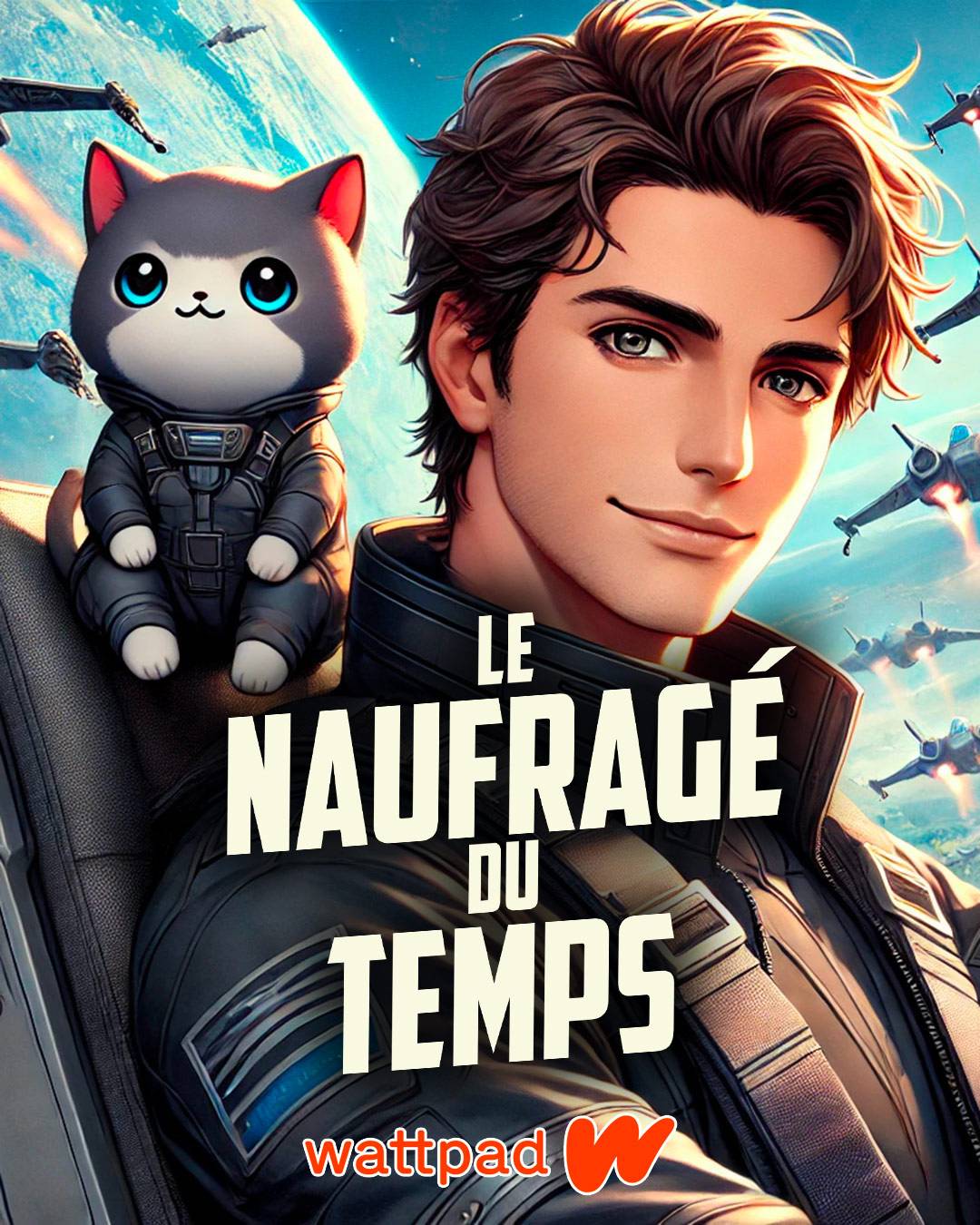 Le naufragé du temps, de Jérôme Patalano, sur Wattpad