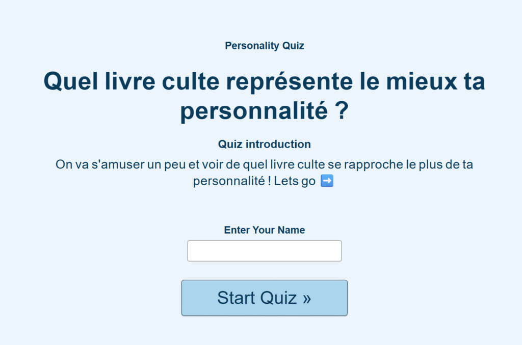 Quiz : quel livre culte représente le mieux ta personnalité ?
