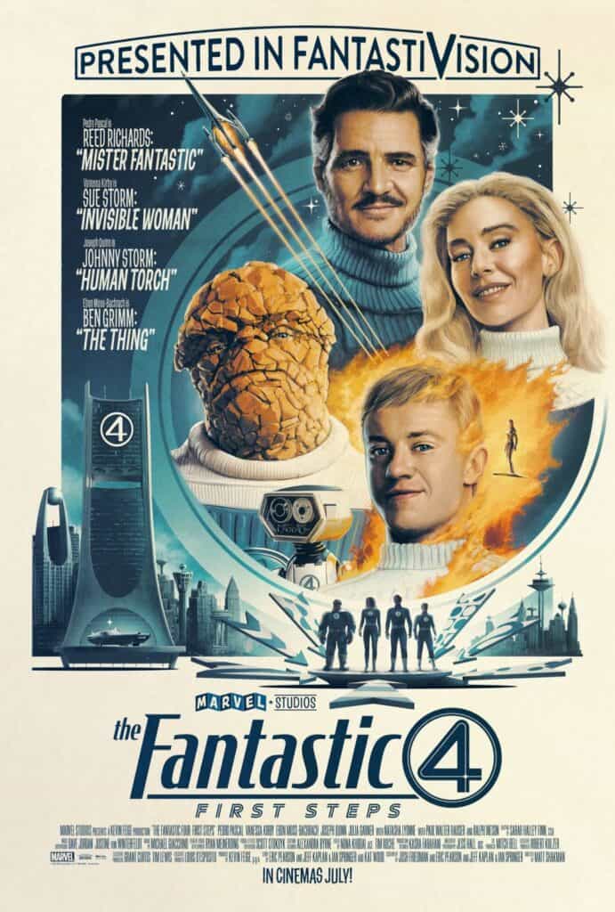 Les 4 fantastiques : Premiers pas, au cinéma