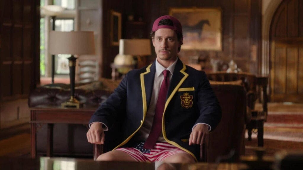 Overcompensating, la série de Prime Video, avec Benito Skinner