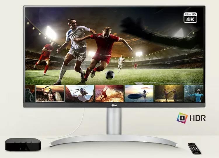 15 idées de cadeaux de Noël LGBT friendly (ou pas) - Ecran LG-27UP850K-W-UltraFine-UHD-4K-27